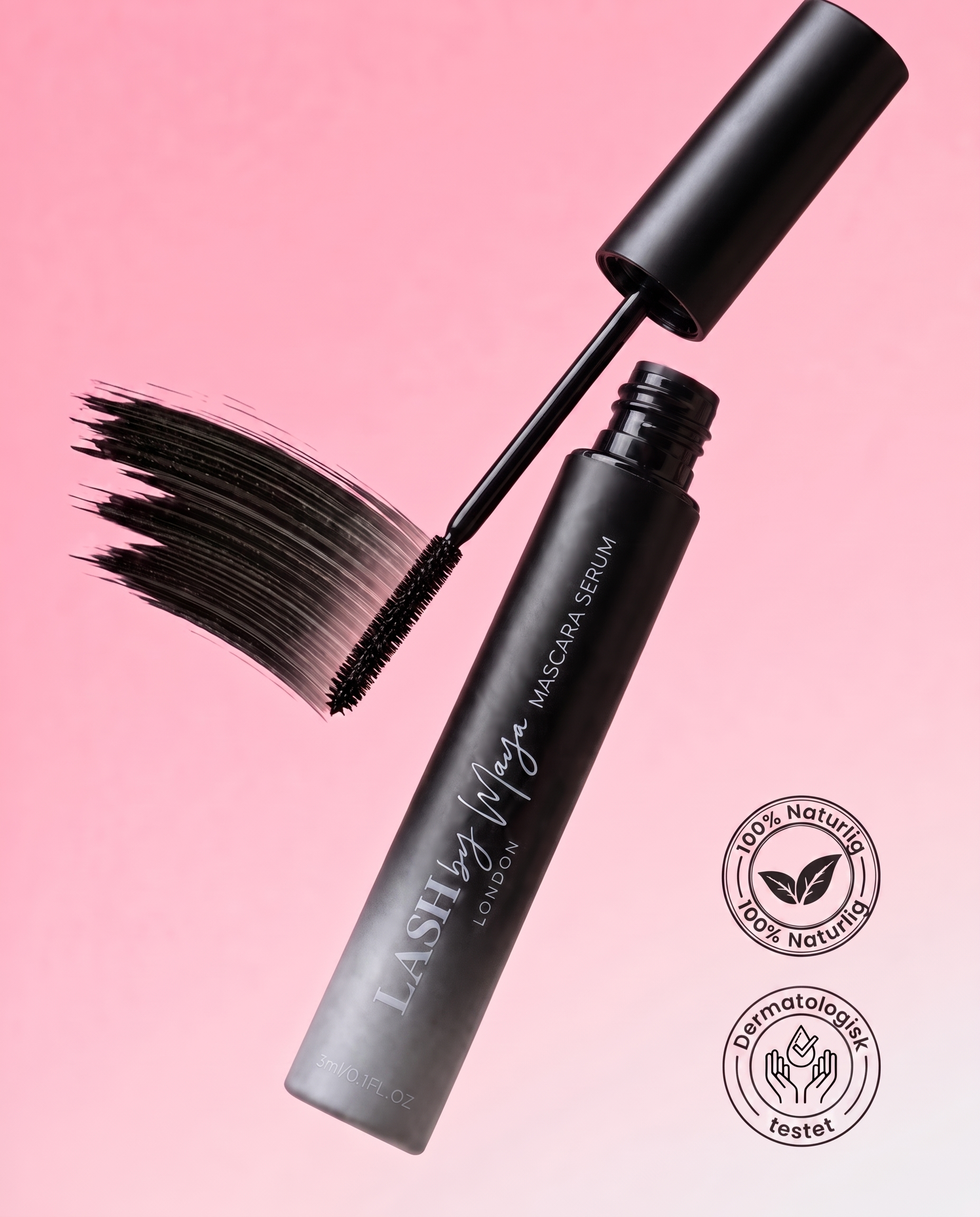 MASCARA MED VEKSTSERUM