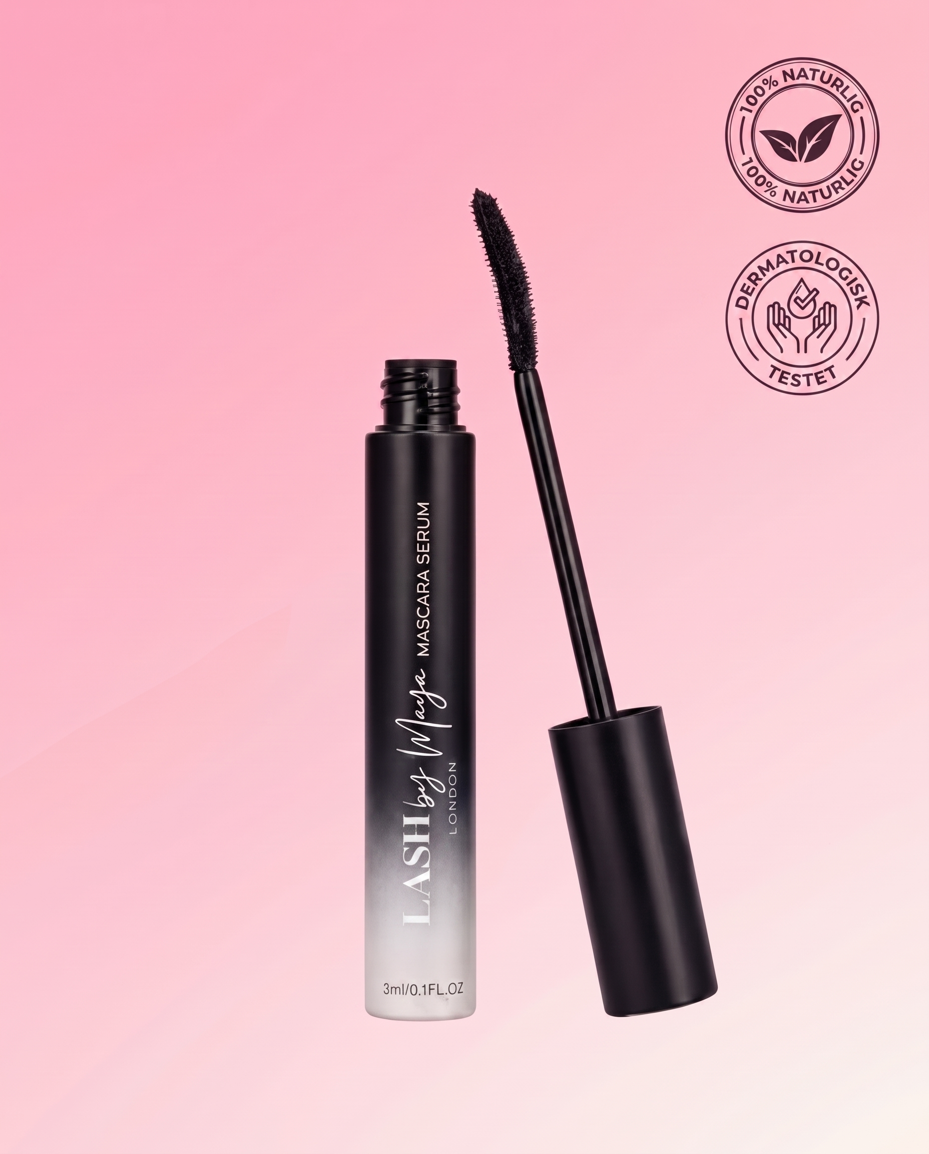 BUET MASCARA MED VÆKSTSERUM